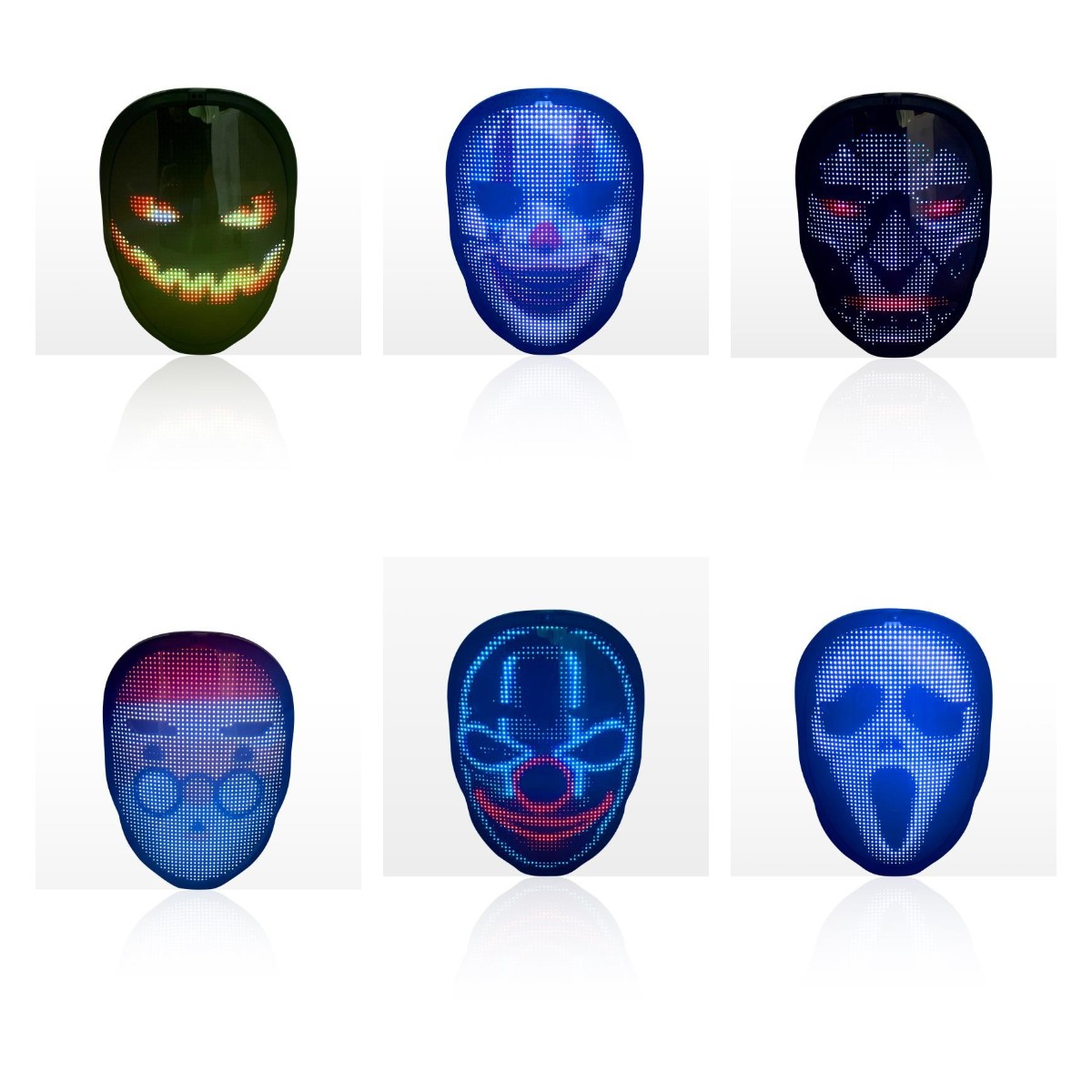 App control Full Face Led Mask