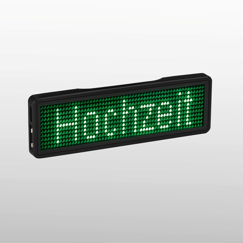 LED Name Badge - S1155-Green