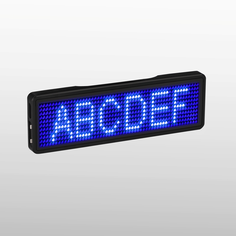 LED Name Badge - S1155-Blue