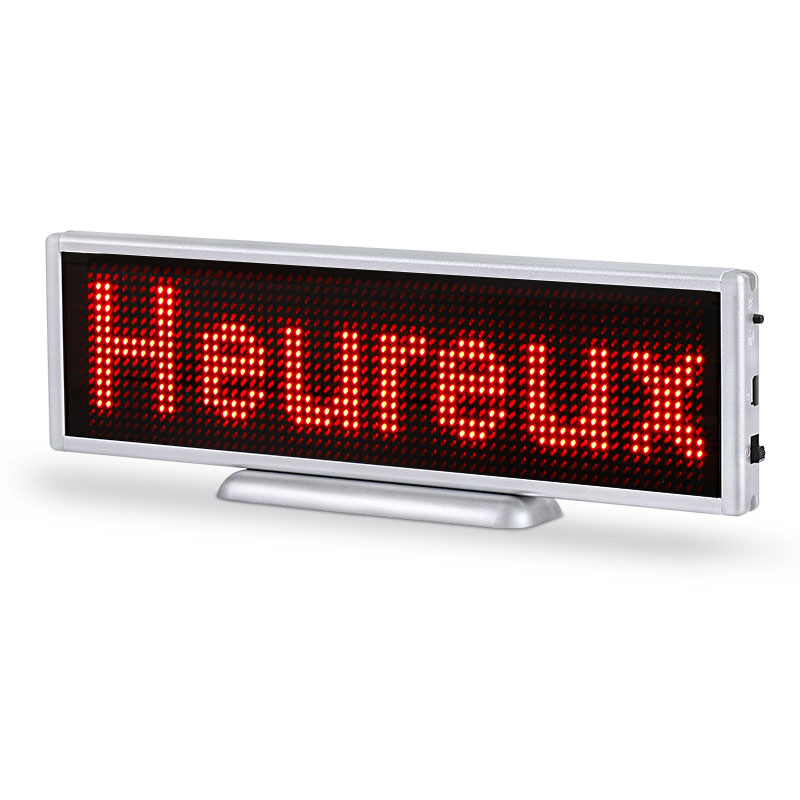 Led  desktop display-B1664-red led