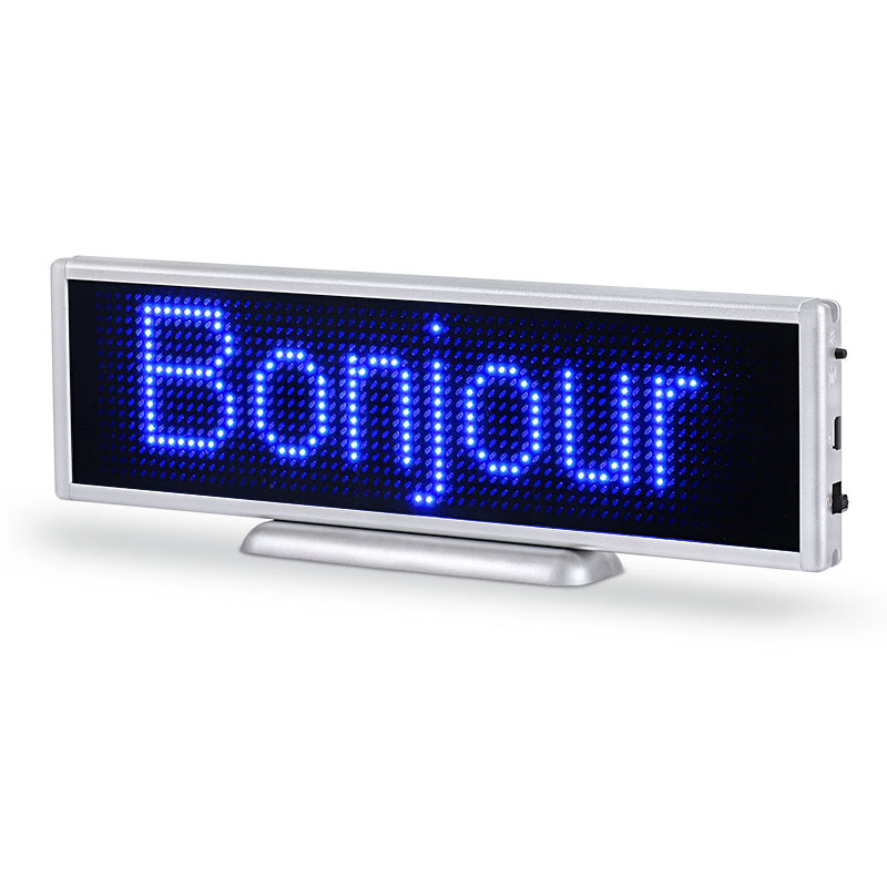 Led  desktop display-B1664-blue led