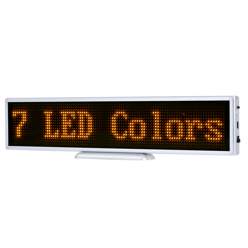 Led  desktop display-B1696-yellow led